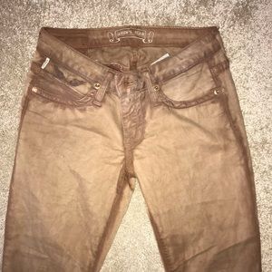Robins jean leather pants